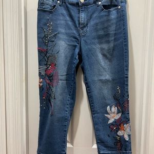 Cropped jeans